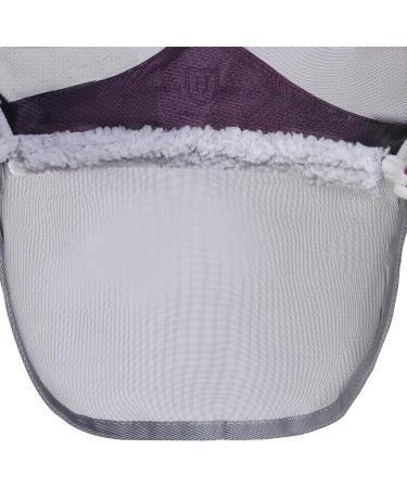Harrison Howard Caremaster Pro Luminous Horse Fly Mask - Large Eye Space Long Nose & Ears UV Protection for Thoroughbred - Voodoo Blue M - Buy Online on GoSupps.com
