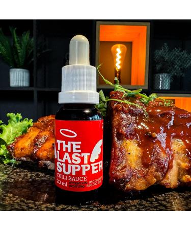 I LOVE SPICY The Last Supper Hot Chili Trinidad Sauce 20 ml Laboratory Measured 850 000 SHU Scorpion Moruga and 70% Capsaic - Buy Online on GoSupps.com