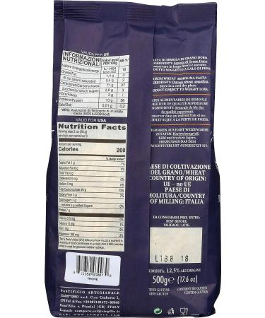 Camp'Oro Le Regionali Italian Pasta Trofie 17.6 oz - Pack of 16 - Buy Online on GoSupps.com