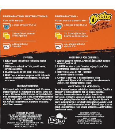 Cheetos Mac N Cheese Bold & Cheesy Flavour Pasta With Sauce 4 Count 680 g Bold & Cheesy Pack of 1 - Buy Online on GoSupps.com