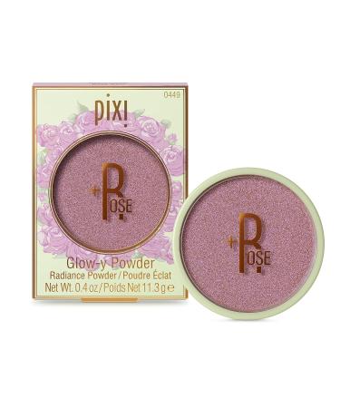 Pixi Beauty Rose Glow-y Powder - 0.4 Oz | Infused with Rose Extract for Soothing Hydration | Versatile Blush and Highlighter for Radiant Skin - Buy Online on GoSupps.com