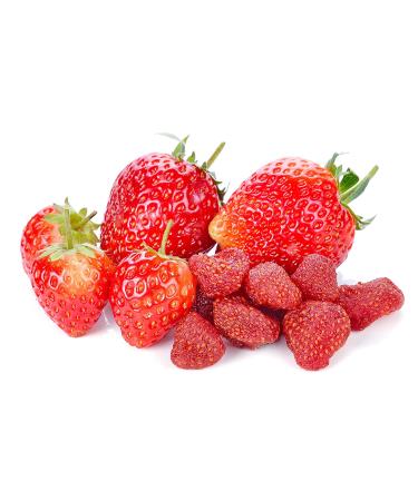 Anna and Sarah 1 Lb Dried Strawberries in Resealable Bag - Premium Quality - Buy Online on GoSupps.com