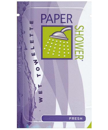 Paper Shower Body Wipes - On-The-Go Shower Towelettes - 30 Individual Packs - Buy Online on GoSupps.com