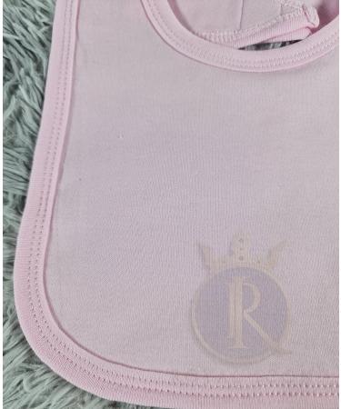 Royal Icon Baby Bibs 100% Organic Cotton | 0-6 Months & 6-12 Months | Soft Absorbent Baby Feeding Bibs | Adorable Weaning Bib for Boys and Girls | Set of 3/6/12 (3 x Pink) - Buy Online on GoSupps.com