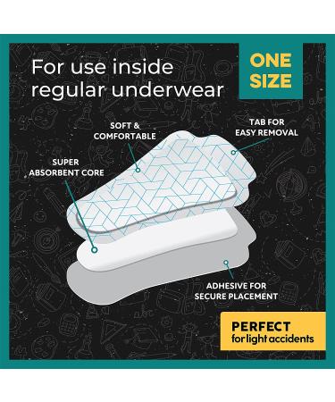 Sposie Dribbles Absorbent Potty Training Underwear Inserts | Mess-Free Leak Protection for Toddlers | Soft Liner Pads for Girls & Boys | One-Size - Buy Online on GoSupps.com