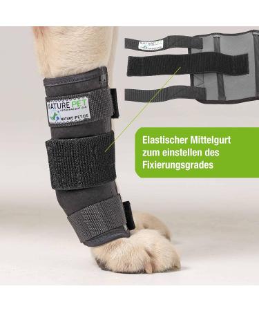 Medium Front Run Bandage for Dogs | Carpal Joint & Bone Protection - Ideal for Light Injuries Ligament Stretching & Leak Protection | 1 Pack - Buy Online on GoSupps.com