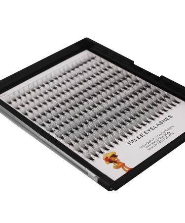 Dedila 200Pcs 20D Nature Long Premade Volume Fans 0.07mm D Curl Mixed Individual False Eyelashes Cluster - 9-11-13-15MM - Buy Online on GoSupps.com
