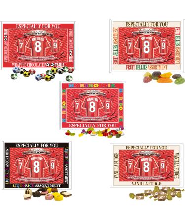 Notts Forest Personalised Football Shirt Gift Boxed Sweets