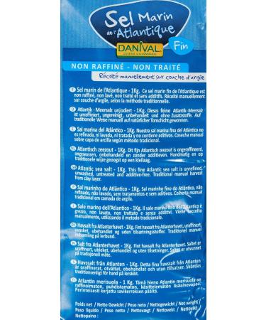 Danival Sel Fin de l'Atlantique 1 kg 1 kg (Lot de 1) - Buy Online on GoSupps.com