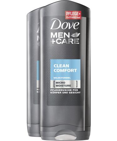 DOVE MEN + CARE Dove Gel Men + Care Clean Comfort Lot de 2 (2 x 250 ml)