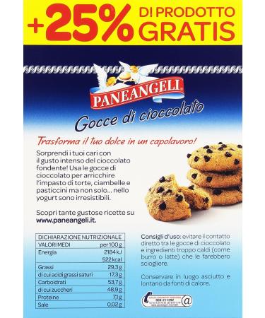 Pane Angeli gocce of Chocolate 125 gr - Buy Online on GoSupps.com