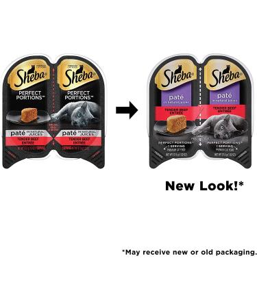Sheba Perfect Portions Patأ© Wet Cat Food - 24 Twin-Packs for Easy Feeding - Buy Online on GoSupps.com