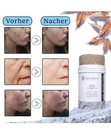  CRYO TOUCH Ice Sculpting - Cryo Touch Ice Shaping Facial Treatment 65g of pack Frozen Mask Suitable for all skin types especially for oily skin and impure skin - Buy Online on GoSupps.com