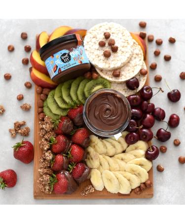 Feel Fit Protein Groove Cocoa Hazelnut Spread - 19% Protein No Added Sugar Palm Oil Free Smooth Consistency (6 x 200g) - Buy Online on GoSupps.com