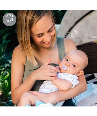 Medela Baby Pacifier 2-Pack | Newborn 0-2 Months | Silicone- and BPA-Free | Includes Sterilizing Case | Natural Suckling Support | Clear Transparent Design - Buy Online on GoSupps.com