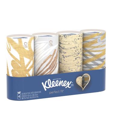 Kleenex Perfect Fit Facial Tissues, 50 ct, 4 Pack