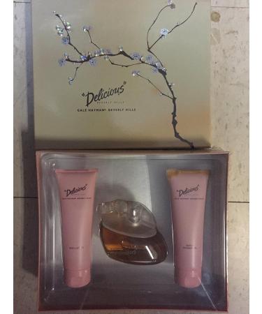 DELICIOUS 3 Piece Eau de Toilette Spray Gift Set for Women by Delicious - Buy Online on GoSupps.com