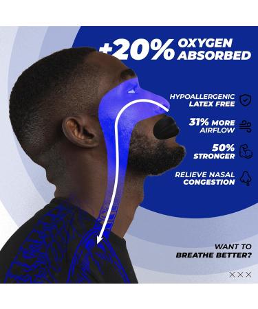 Alpha Sleep Mouth Tape and Nasal Strips for Men - Anti Snoring Aid - Lasts All Night - Instant Results - 12 Month Supply - Buy Online on GoSupps.com