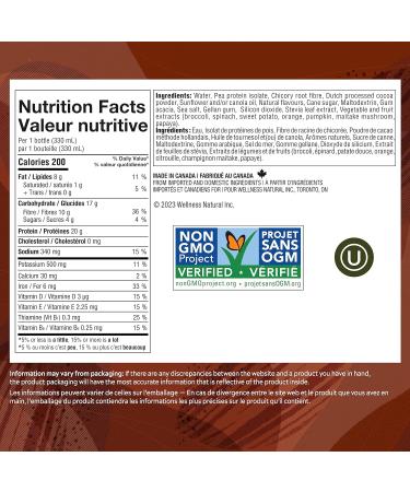 Ready-To-Drink Protein Shake 20G Protein Rich Chocolate Plant-Based Gluten-Free Dairy-Free & Chocolate-Dipped Protein Bars Pack of 5 Cookies & Cream Biscuit Bars High Protein Snack Low Sugar - Buy Online on GoSupps.com