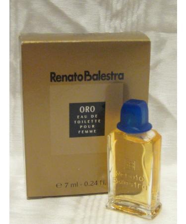 Oro Mini Travel Size for Women 0.24 Oz / 7ml Eau De Toilette Splash By Renato Balestra
