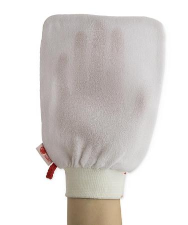 Exfoliating Spa Bath Glove and Scrubbing Mitt - 1 Pack - Buy Online on GoSupps.com