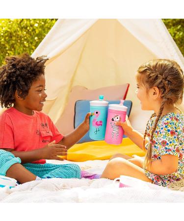 Munchkin Twisty Mix & Match Animals Sippy Cup 9oz Pink - Bite Proof, 1 Pack - Buy Online on GoSupps.com