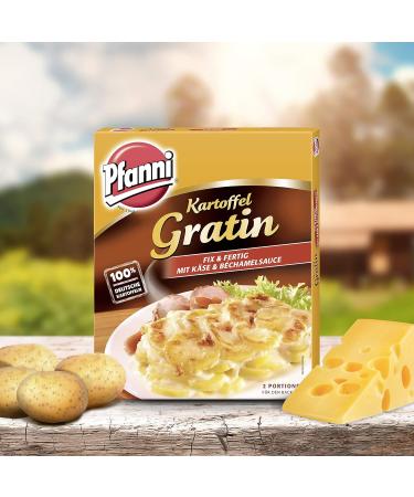 Pfanni Potato Gratin 2x400g - Quick Prep with Cheese & B chamel Sauce | Authentic German Potatoes - Buy Online on GoSupps.com