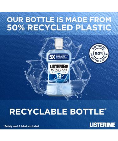 Listerine Total Care Stay White Mouthwash 250ml - Pack of 1 - Buy Online on GoSupps.com