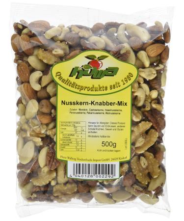 HOWA Nut Kernel Snack Mix Nut Mix without Salt 500 g - Buy Online on GoSupps.com