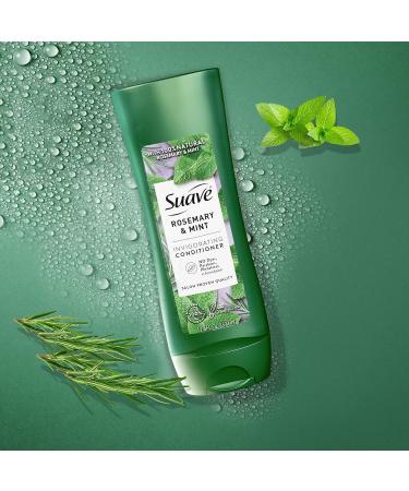 Suave Revitalizing Rosemary + Mint Conditioner - Paraben Free 12.6 oz | Nourish & Refresh Hair - Buy Online on GoSupps.com