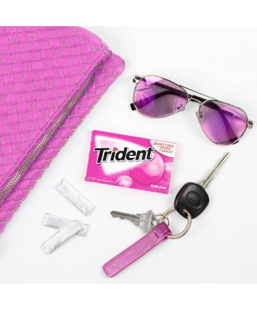 Trident Bubblegum Sugar Free Gum  12 Packs of 14 Pieces (168 Total Pieces) Bubble Gum - Buy Online on GoSupps.com