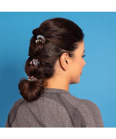 Invisibobble Power Hair Tie - Bunt Magic Rainbow | Extra Strong Spiral Hair Ties for Girls & Women | Designed in Munich - Buy Online on GoSupps.com