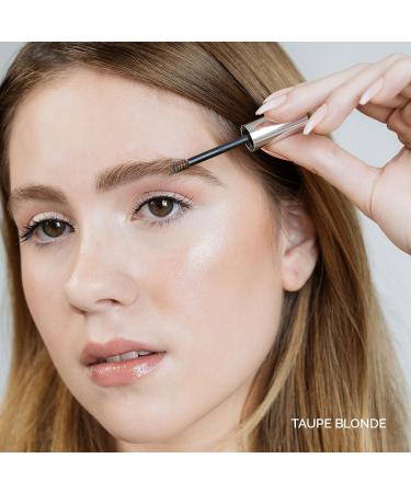 Fitglow Beauty Plant Protein Brow Gel - Vegan Taupe Blonde | Woman-Owned Clean Beauty - Buy Online on GoSupps.com