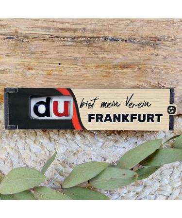 Frankfurt You Are My Club Chocolate Bar Gift Box - Perfect Gift for Frankfurt Fans & City Lovers | Duplo Included - Buy Online on GoSupps.com