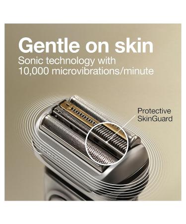 Buy Braun Series 9 Pro 9487cc Electric Razor for Men - Wet & Dry Rechargeable Shaver with Clean & Charge Station | International Shipping - Buy Online on GoSupps.com