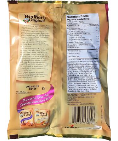 Werthers Original Toffee Soft Creme 128 g - Buy Online on GoSupps.com