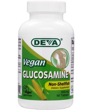Deva Vegan Vitamins Glucosamine Tablets, 90-Count Bottle