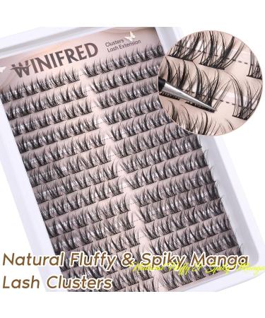 Manga Lash Clusters Kit - Natural Eyelash Extensions for Wispy Lashes | Winifred Manga - Buy Online on GoSupps.com