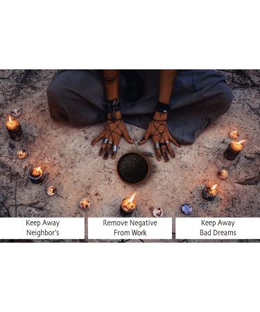 Black Salt for Wiccan Protection Rituals - 2 Oz | Ritual Salt for Spells and Healing - Buy Online on GoSupps.com