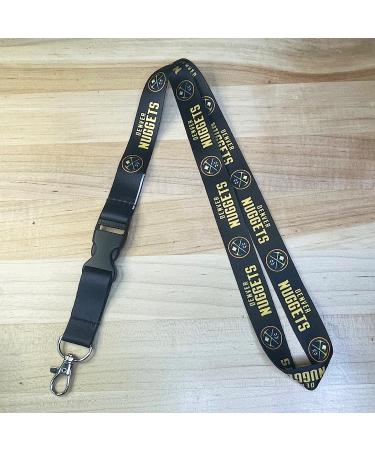 Denver Nuggets NBA Car Keys ID Badge Holder Lanyard Keychain - Detachable Snap Buckle (Lanyard 2) - Buy Online on GoSupps.com