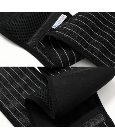 Neotech Care Adjustable Maternity Belt - Black X-Large | Light & Breathable Belly Support Band for Pregnant Women - Buy Online on GoSupps.com