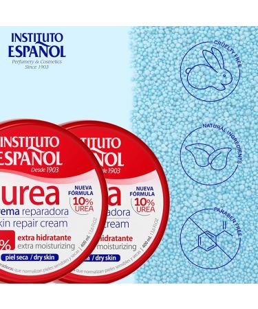 Instituto Espa ol Crema Corporal Moisturizing de Urea Cream Regenerating Intensive for Rough Skin Body Cream to Prevent Dehydration Set 800ml 400 ml Confezione da 2 - Buy Online on GoSupps.com