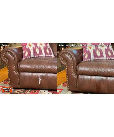 Match 'N Patch Realistic Brown Leather Repair Tape - Buy Online on GoSupps.com