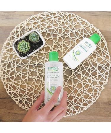 Buy Simple Kind to Skin Cleansing Water Micellar 6.7 oz - Gentle Makeup Remover & Cleanser - International Shipping Available - Buy Online on GoSupps.com