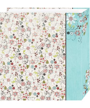 Pioneer Photo Albums TR-100D 3-Ring Explosion Magnetic Photo Album - Bold Flower Design - 100 Pages - Buy Online on GoSupps.com