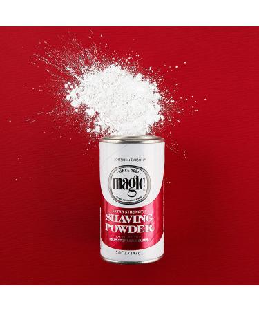 SoftSheen-Carson Magic Razorless Shaving Powder for Black Men - Extra Strength Formula for Coarse Textured Beards - 5 oz Pack (1 Count) | Depilatory to Prevent Razor Bumps - Buy Online on GoSupps.com