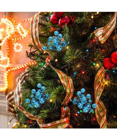 HOMSFOU 36 Pcs Berry Bunch Cuttings Holiday Wedding Decor Christmas Wreath Picks Red Berry Stems Decorative Berry Picks Artificial Plant Wreath Accessories Household Plastic Blue Berries Bluex6pcs 30x10cmx6pcs - Buy Online on GoSupps.com