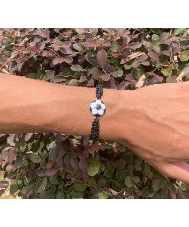 Soccer Bracelet - Adjustable Unisex Paracord Soccer Jewelry | Soccer Gifts - Buy Online on GoSupps.com