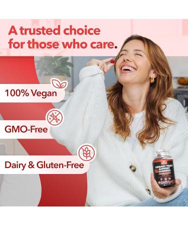 Potent Cranberry Gummies 1500mg with D Mannose - Urinary Tract Health for Women & Men Urinary Flush & Bladder Fast-Acting Support Supplements with Hibiscus Powder 60 Count 60 Count (Pack of 1) - Buy Online on GoSupps.com