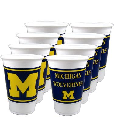 Michigan Wolverines Party Supplies - Serves 16 | 48-Piece Set - Buy Online on GoSupps.com